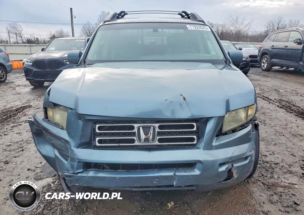2006 Honda Ridgeline Rtl VIN:2HJYK16536H563016 - 5