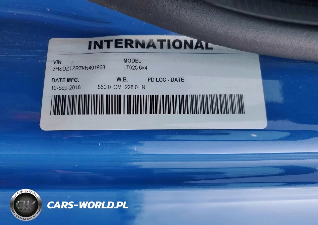 2019 International Lt625 Semi Truck VIN:3HSDZTZR7KN491968 - 10