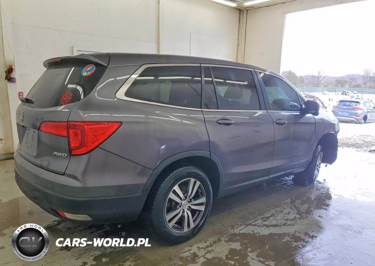 2017 Honda Pilot Ex VIN:5FNYF6H45HB058923 - 3