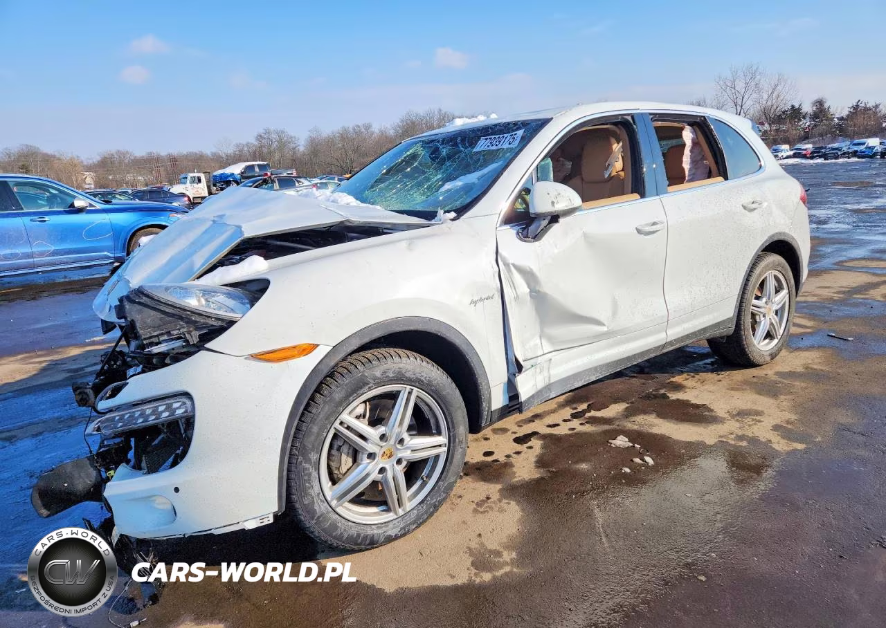 2014 Porsche Cayenne S Hybrid VIN:WP1AE2A28ELA51428 - 1