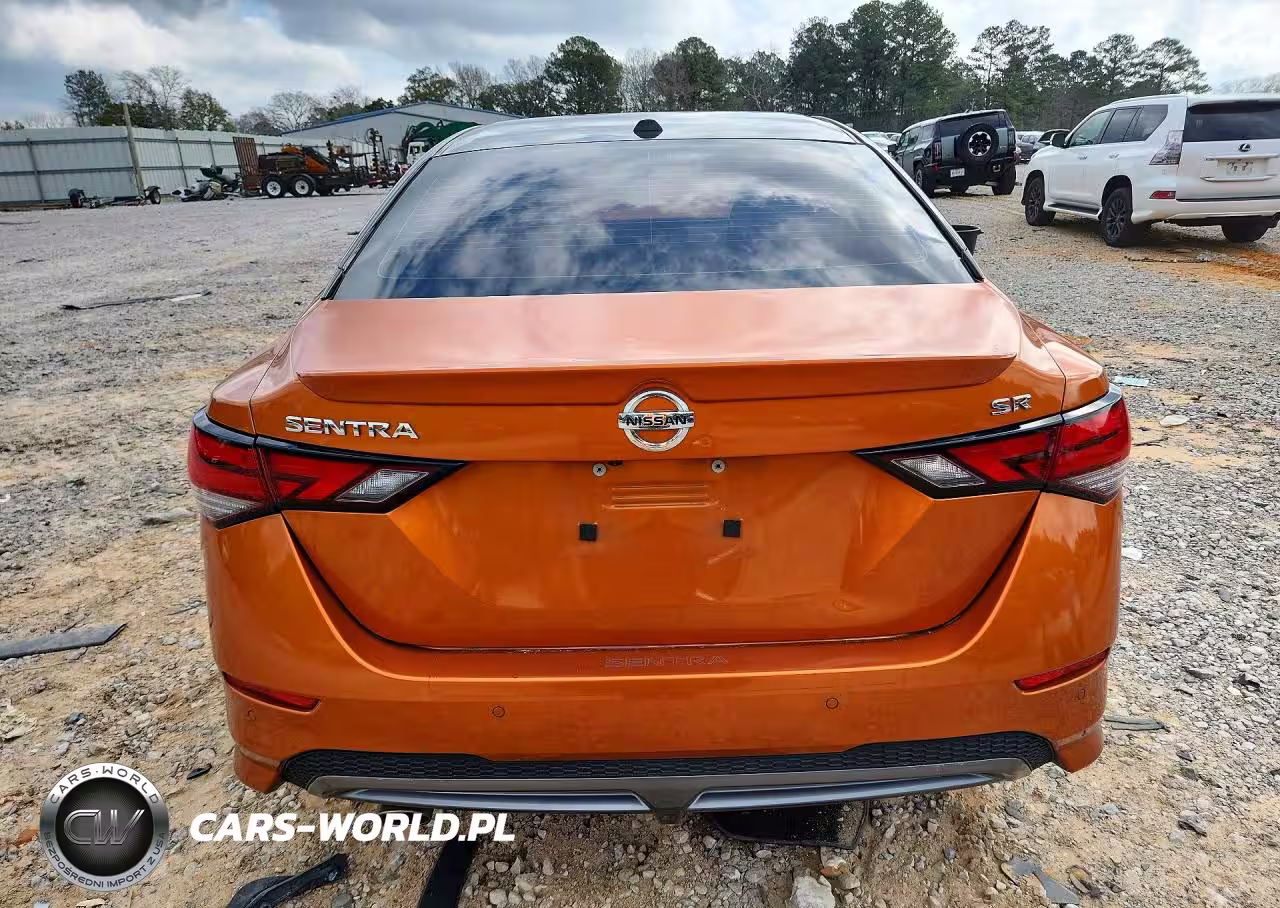 2021 Nissan Sentra Sr VIN:3N1AB8DV2MY319160 - 6