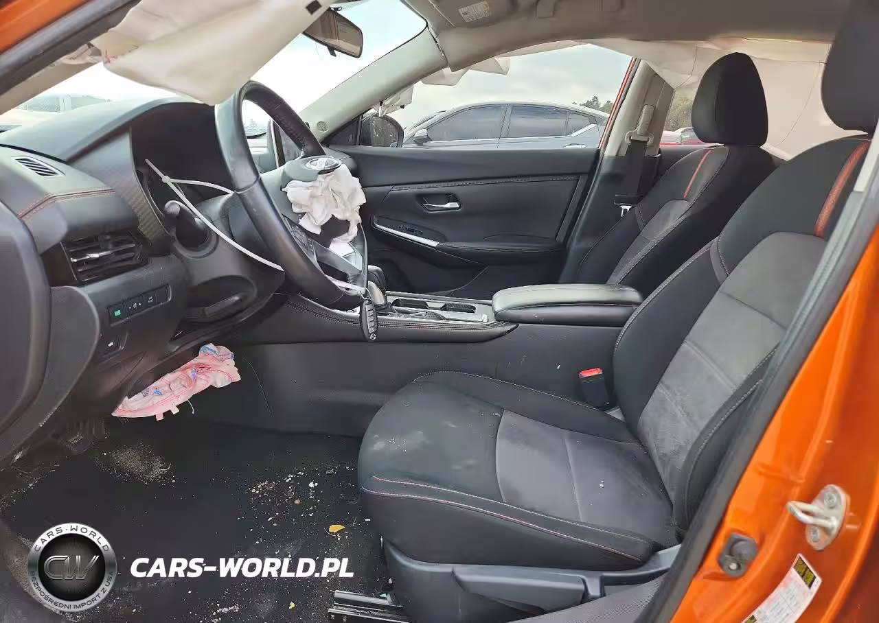 2021 Nissan Sentra Sr VIN:3N1AB8DV2MY319160 - 7