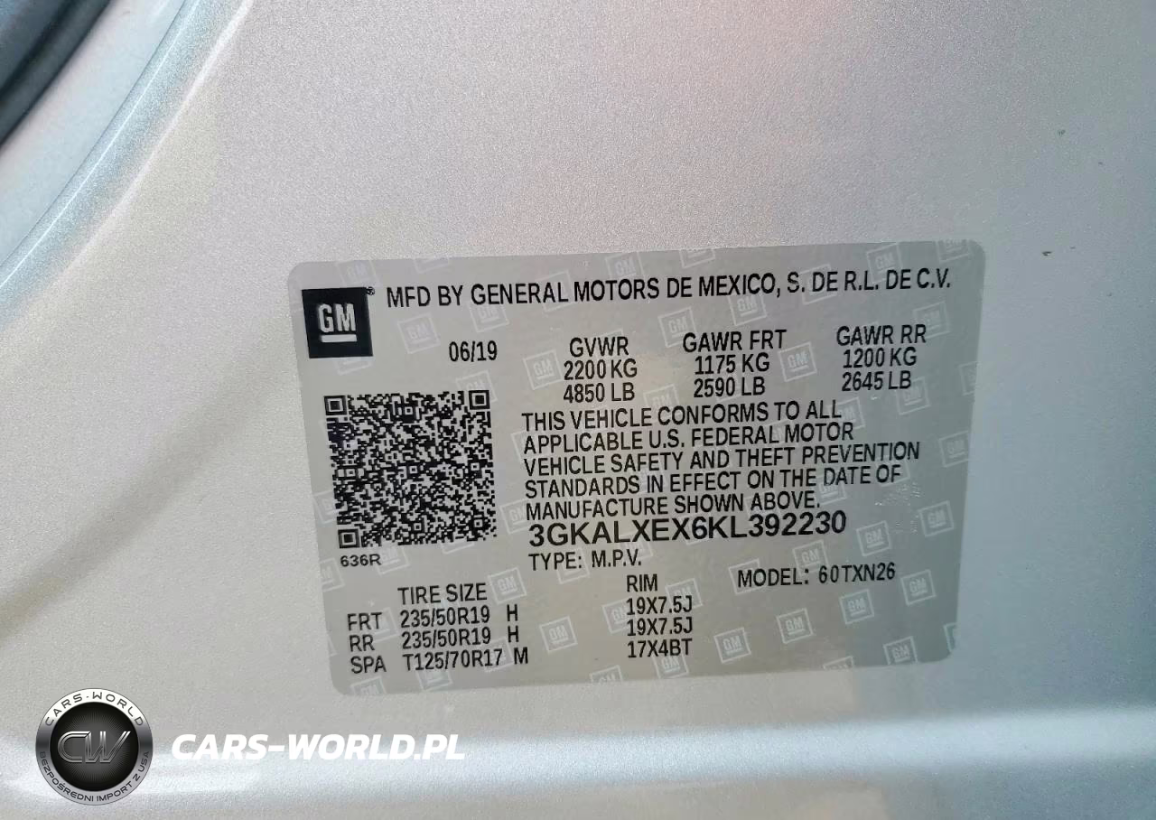 2019 GMC Terrain Denali VIN:3GKALXEX6KL392230 - 13