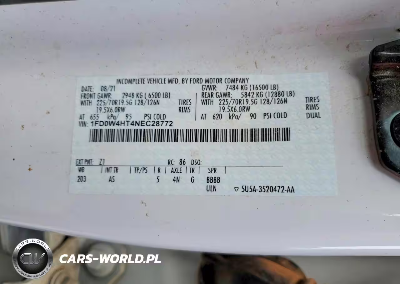2022 Ford F450 Super Duty Flatbed Truck VIN:1FD0W4HT4NEC28772 - 12