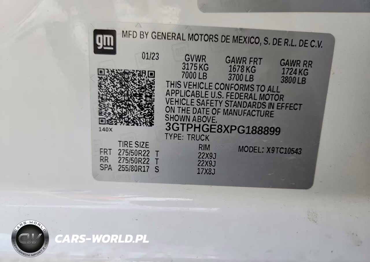 2023 GMC Sierra C1500 Denali VIN:3GTPHGE8XPG188899 - 12