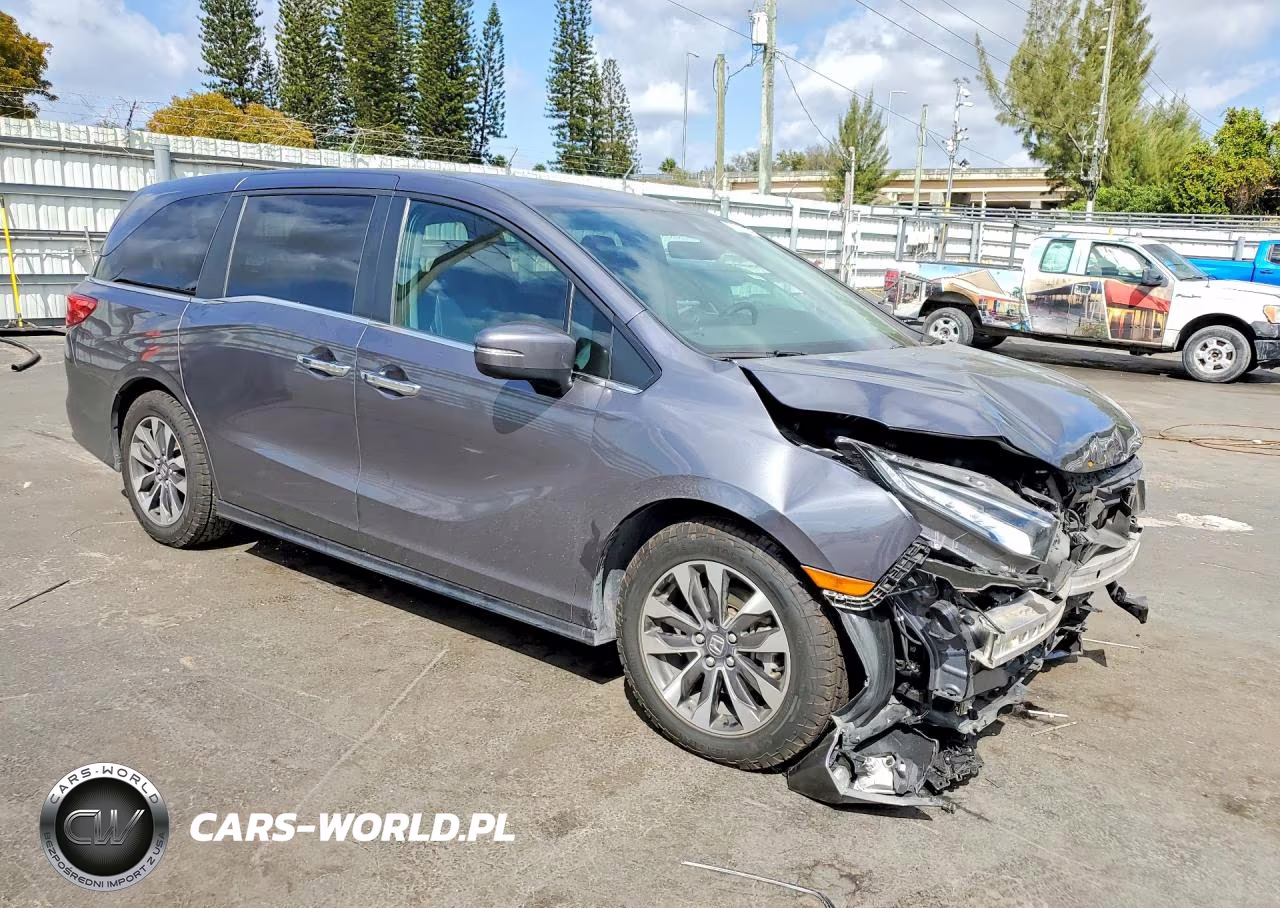 2024 Honda Odyssey Exl VIN:5FNRL6H61RB025434 - 4