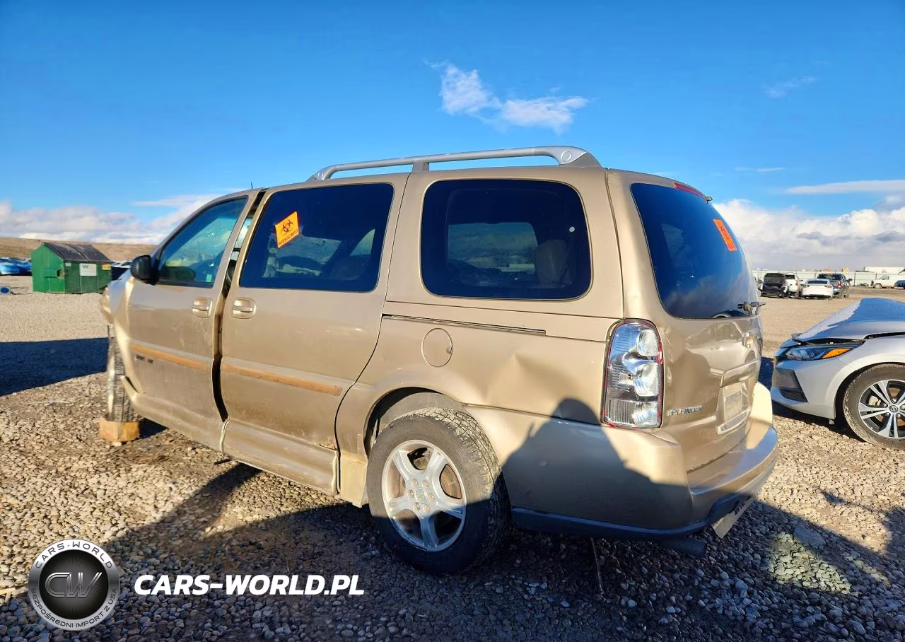 2006 Chevrolet Uplander Incomplete VIN:1GBDV13L96D230396 - 2