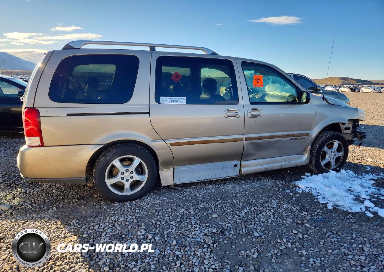 2006 Chevrolet Uplander Incomplete VIN:1GBDV13L96D230396 - 3
