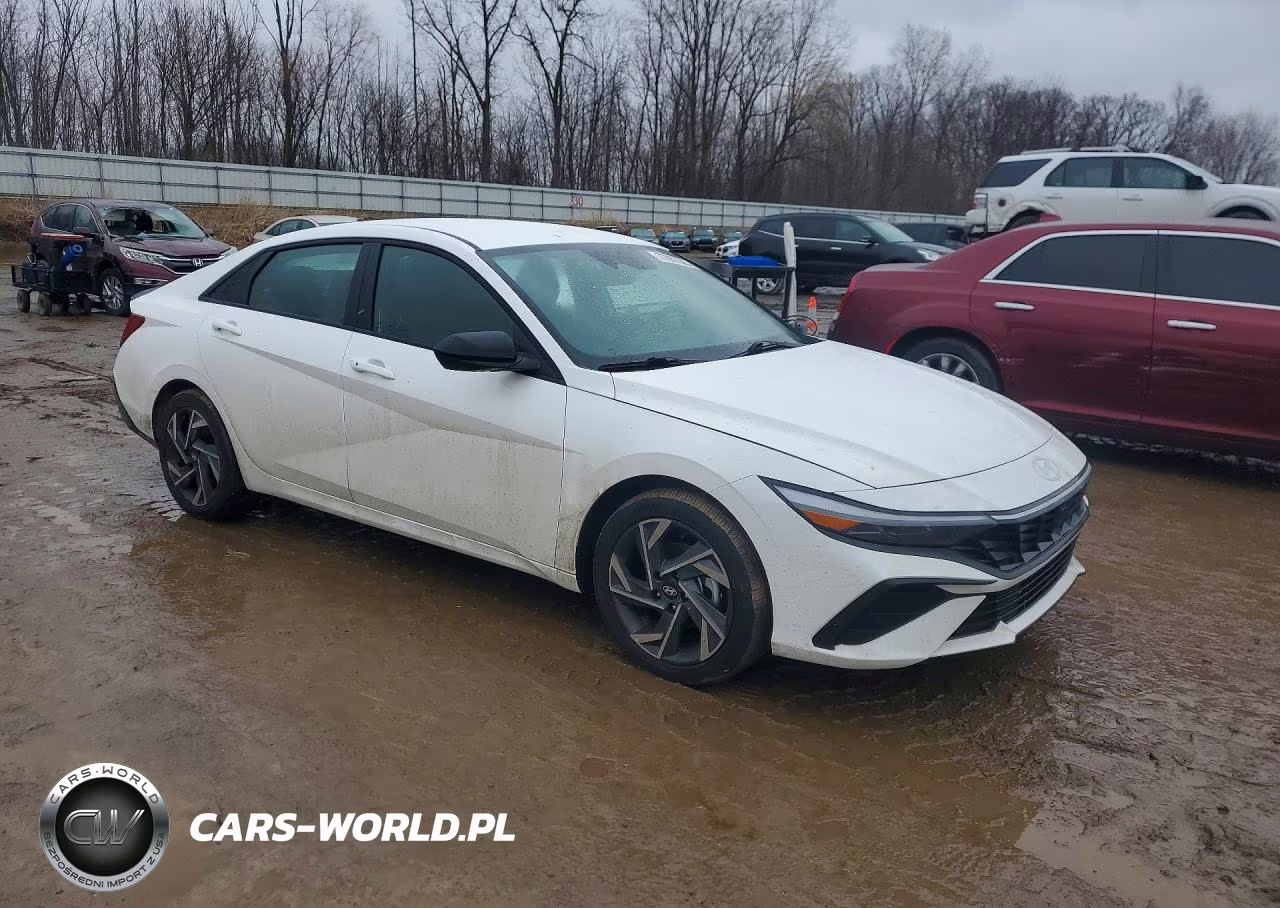 2025 Hyundai Elantra Sel Sport VIN:KMHLM4DG4SU068826 - 4