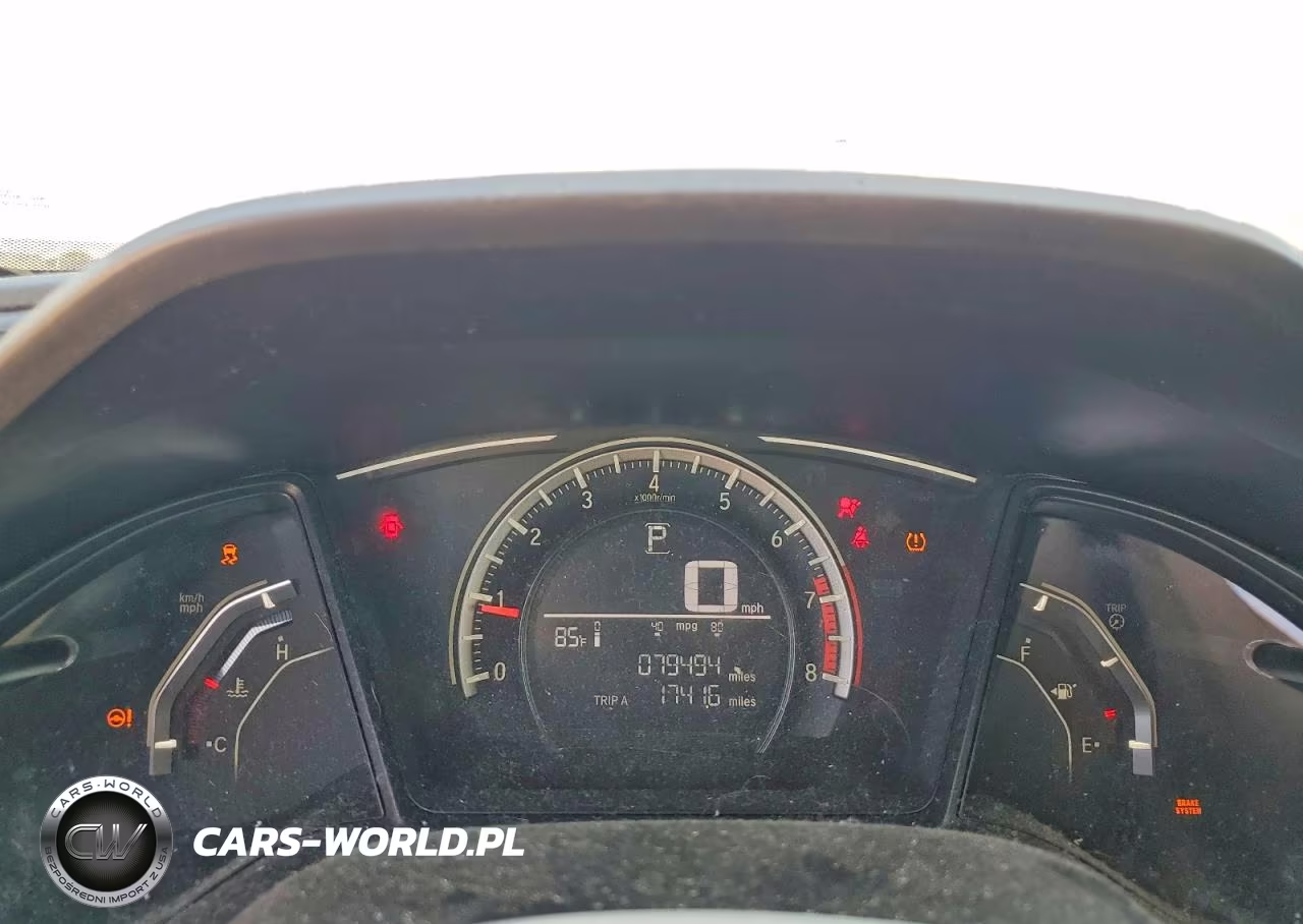 2018 Honda Civic Lx VIN:2HGFC2F51JH569602 - 9