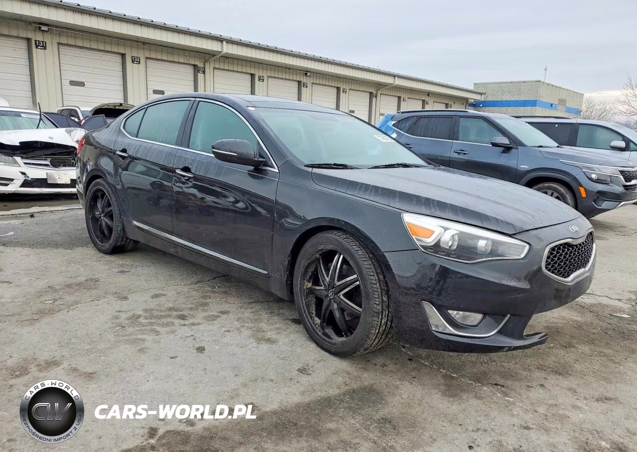 2014 Kia Cadenza Premium VIN:KNALN4D71E5133208 - 4