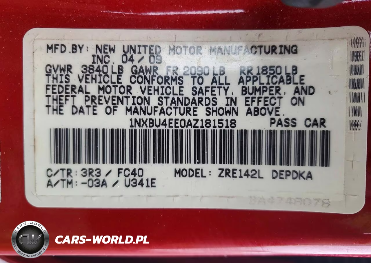 2010 Toyota Corolla Le VIN:1NXBU4EE0AZ181518 - 12