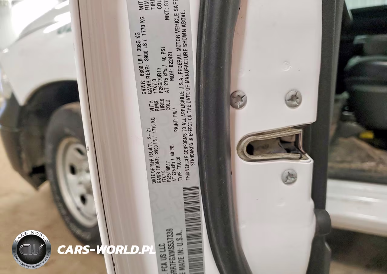 2021 Ram 1500 Classic Tradesman VIN:1C6RR7FGXMS537339 - 13