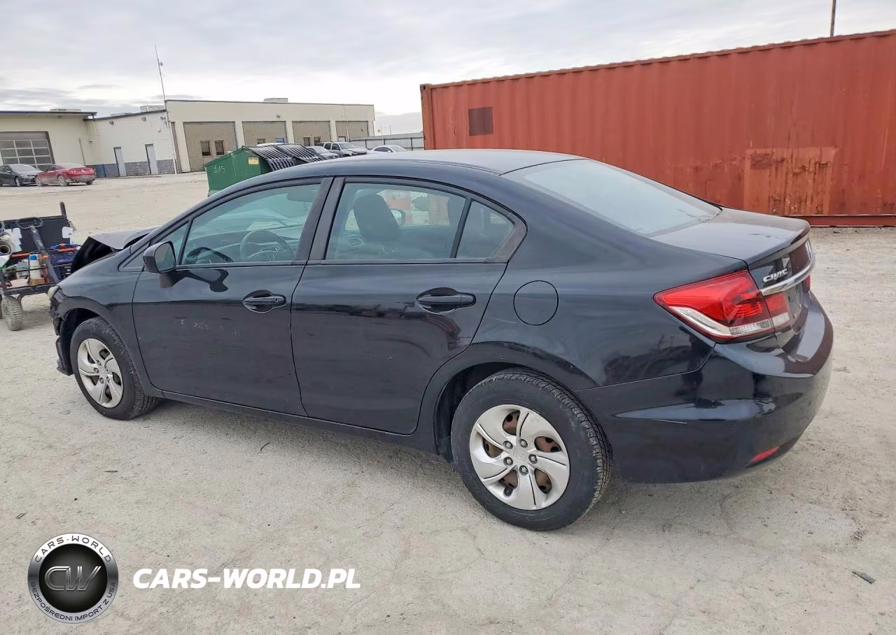 2014 Honda Civic Lx VIN:19XFB2F58EE035872 - 2
