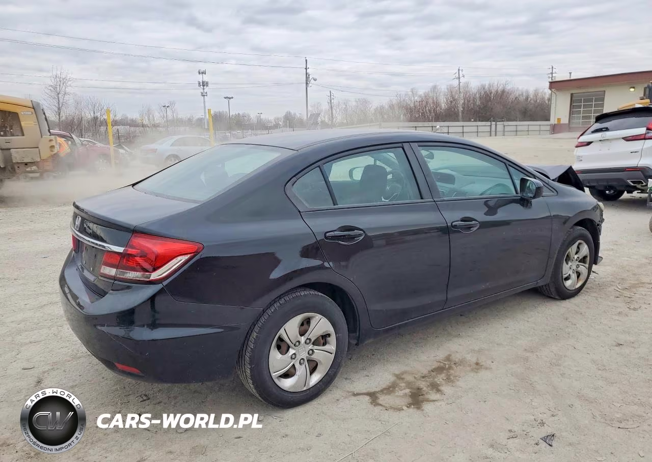 2014 Honda Civic Lx VIN:19XFB2F58EE035872 - 3
