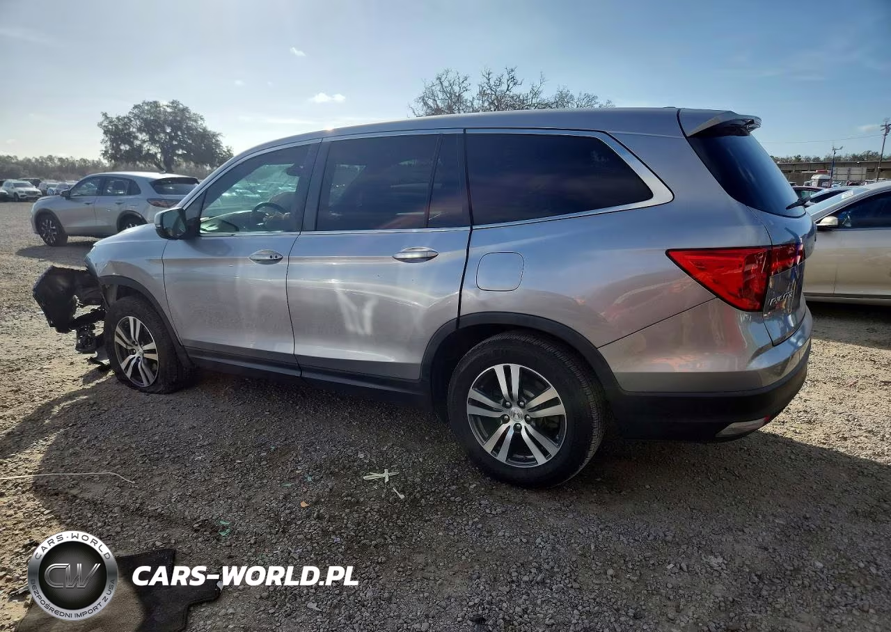 2017 Honda Pilot Ex VIN:5FNYF5H39HB043892 - 2