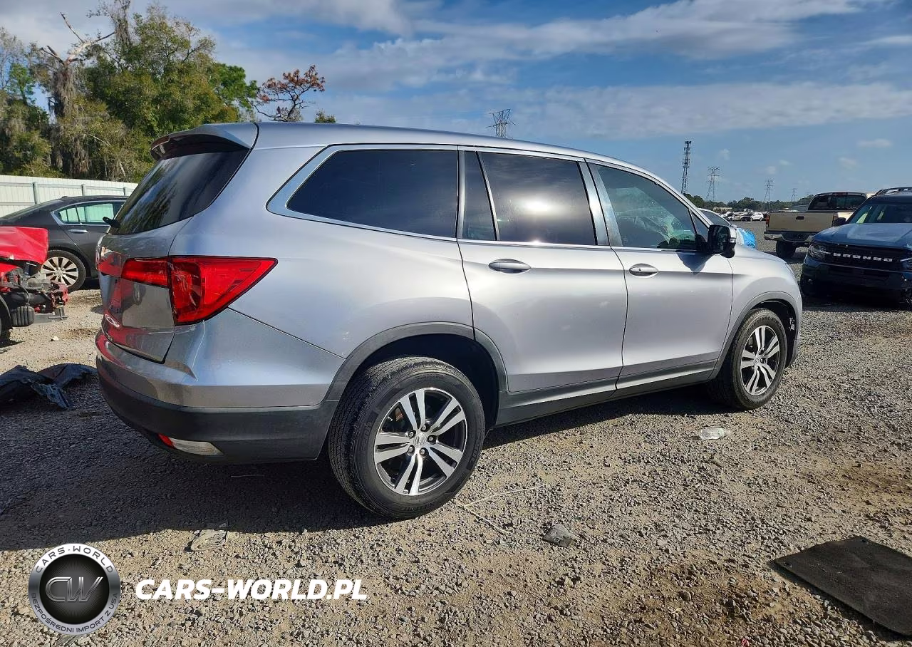 2017 Honda Pilot Ex VIN:5FNYF5H39HB043892 - 3