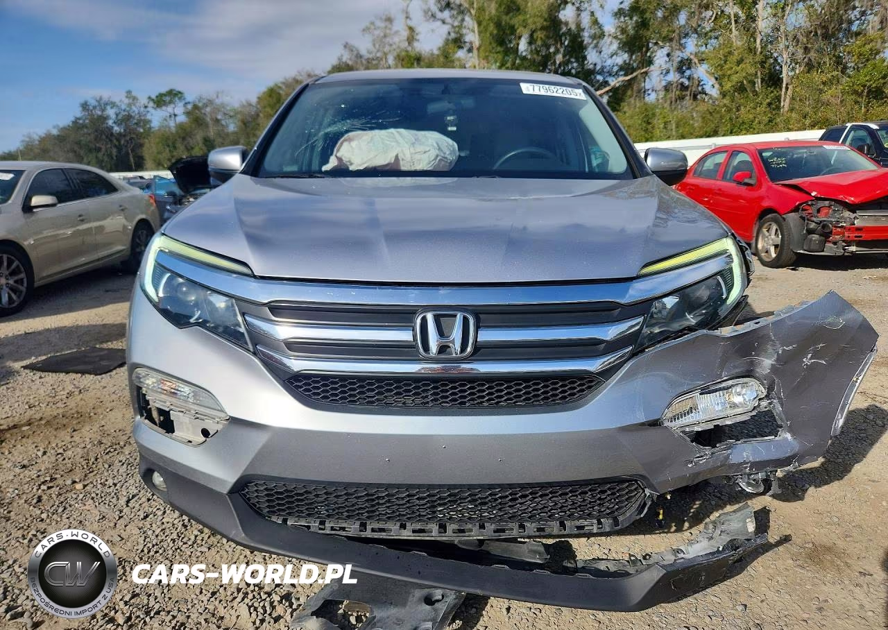 2017 Honda Pilot Ex VIN:5FNYF5H39HB043892 - 5