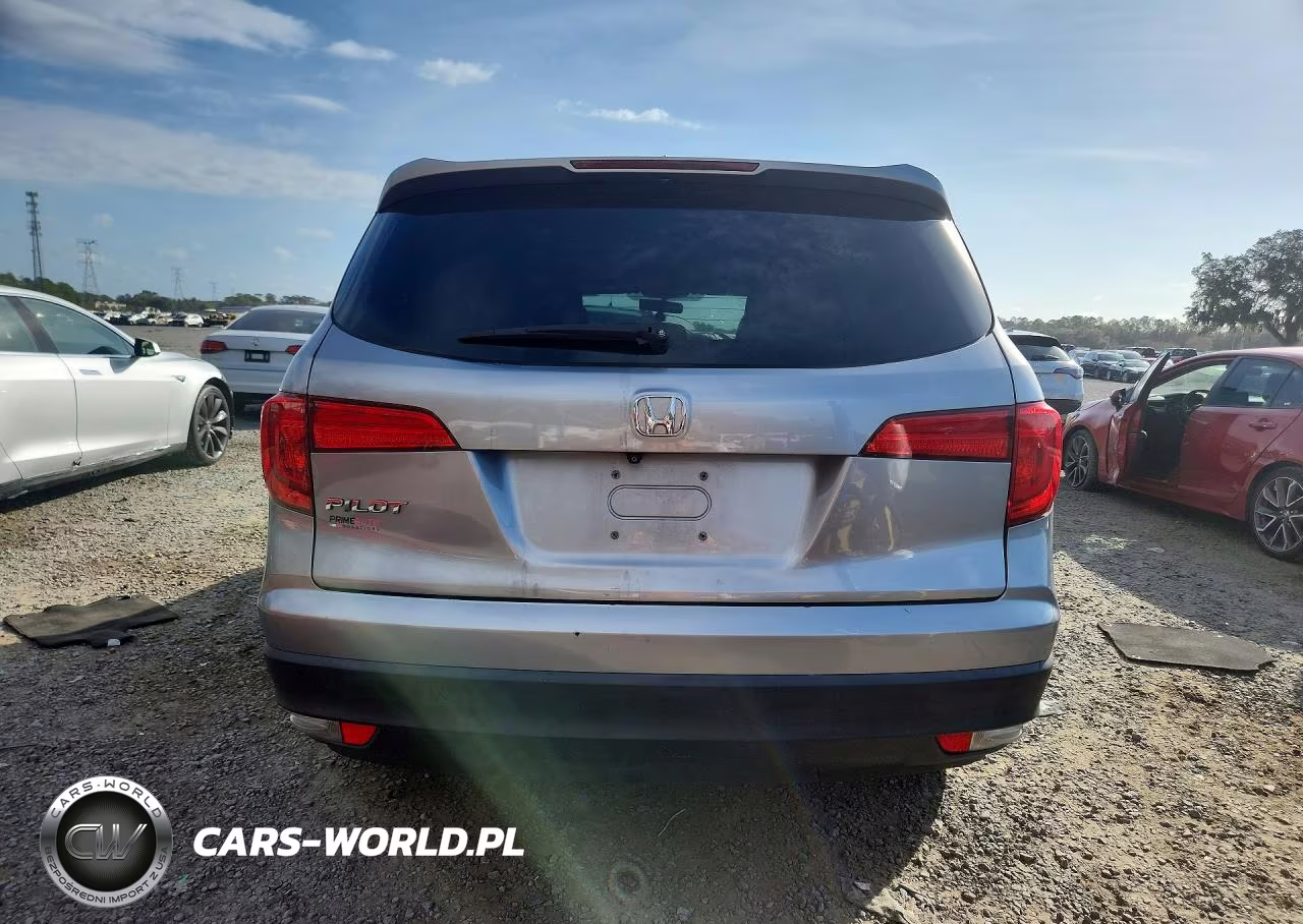 2017 Honda Pilot Ex VIN:5FNYF5H39HB043892 - 6