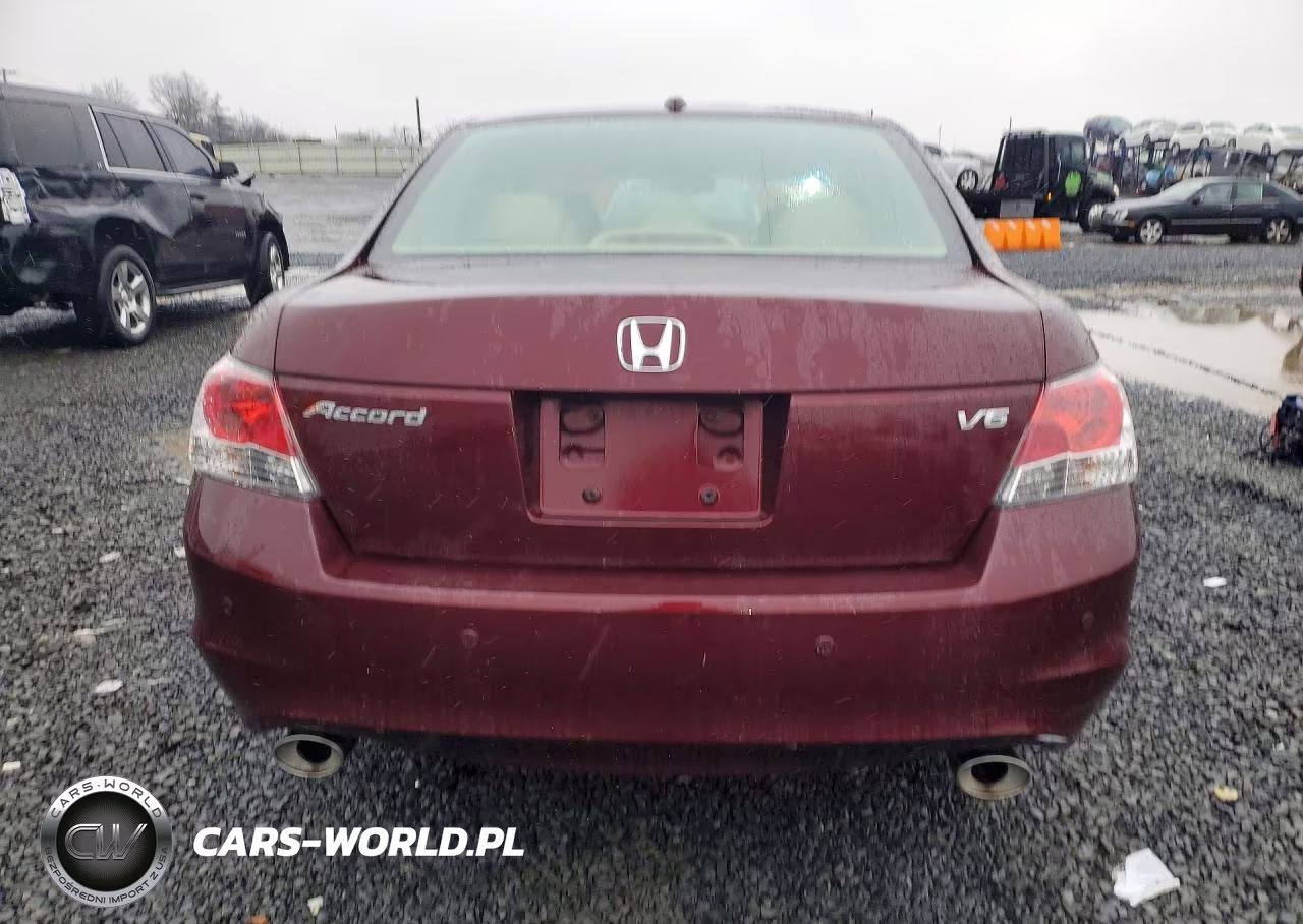 2009 Honda Accord Exl VIN:1HGCP36839A001658 - 6