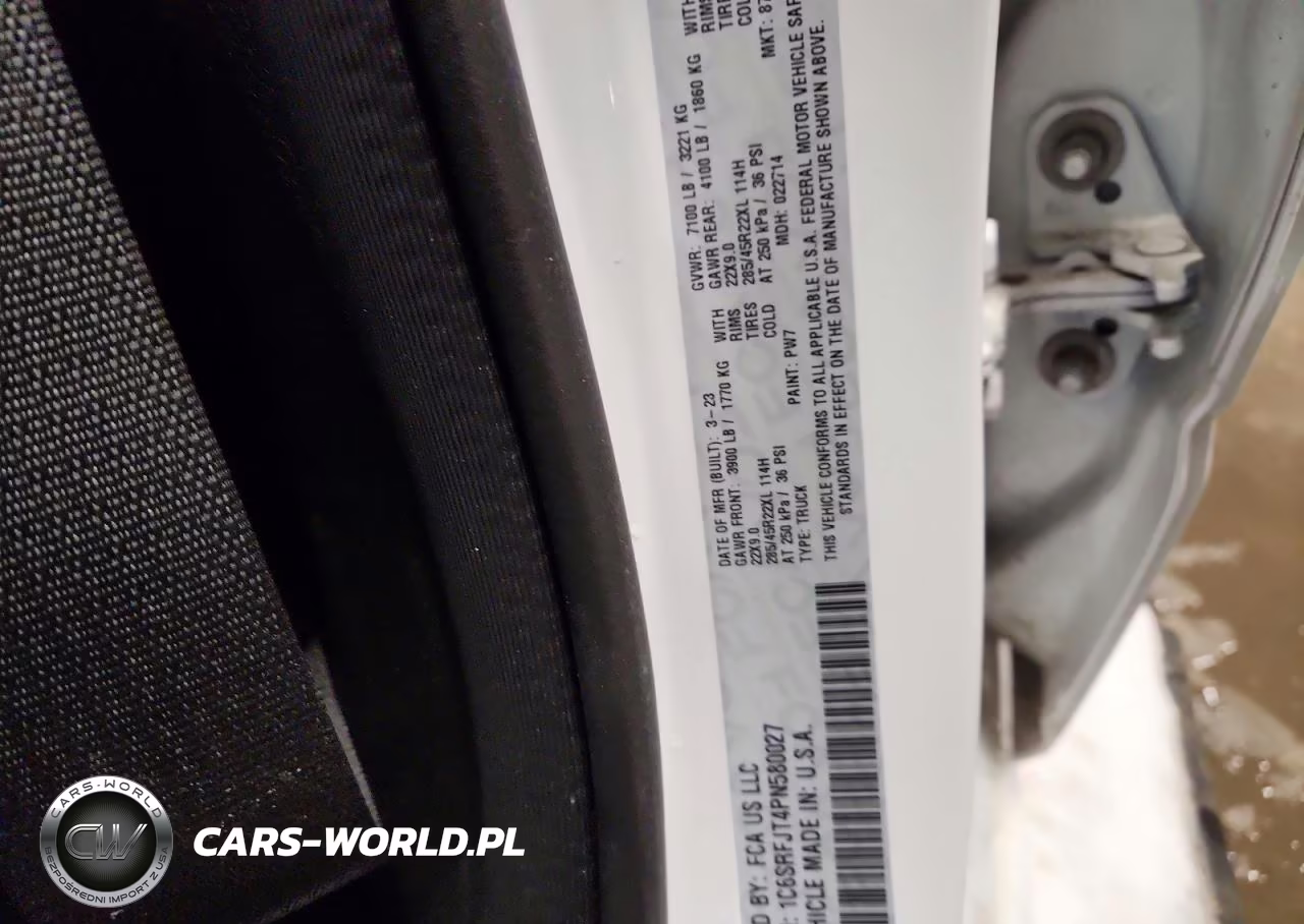 2023 Ram 1500 Laramie VIN:1C6SRFJT4PN580027 - 12