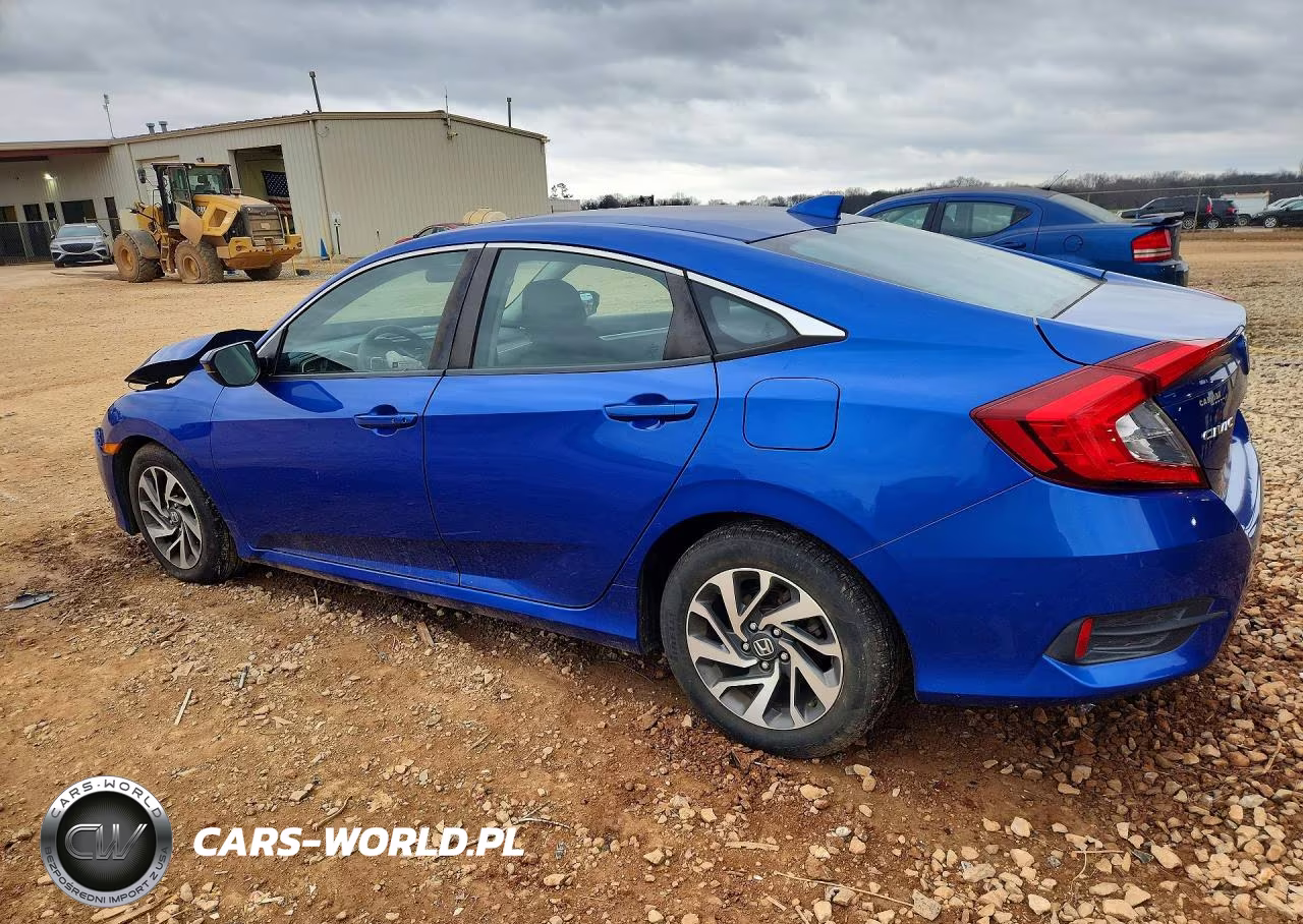 2017 Honda Civic Ex VIN:2HGFC2F75HH513531 - 2