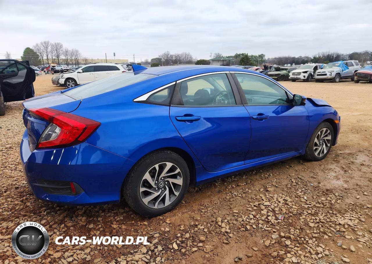2017 Honda Civic Ex VIN:2HGFC2F75HH513531 - 3