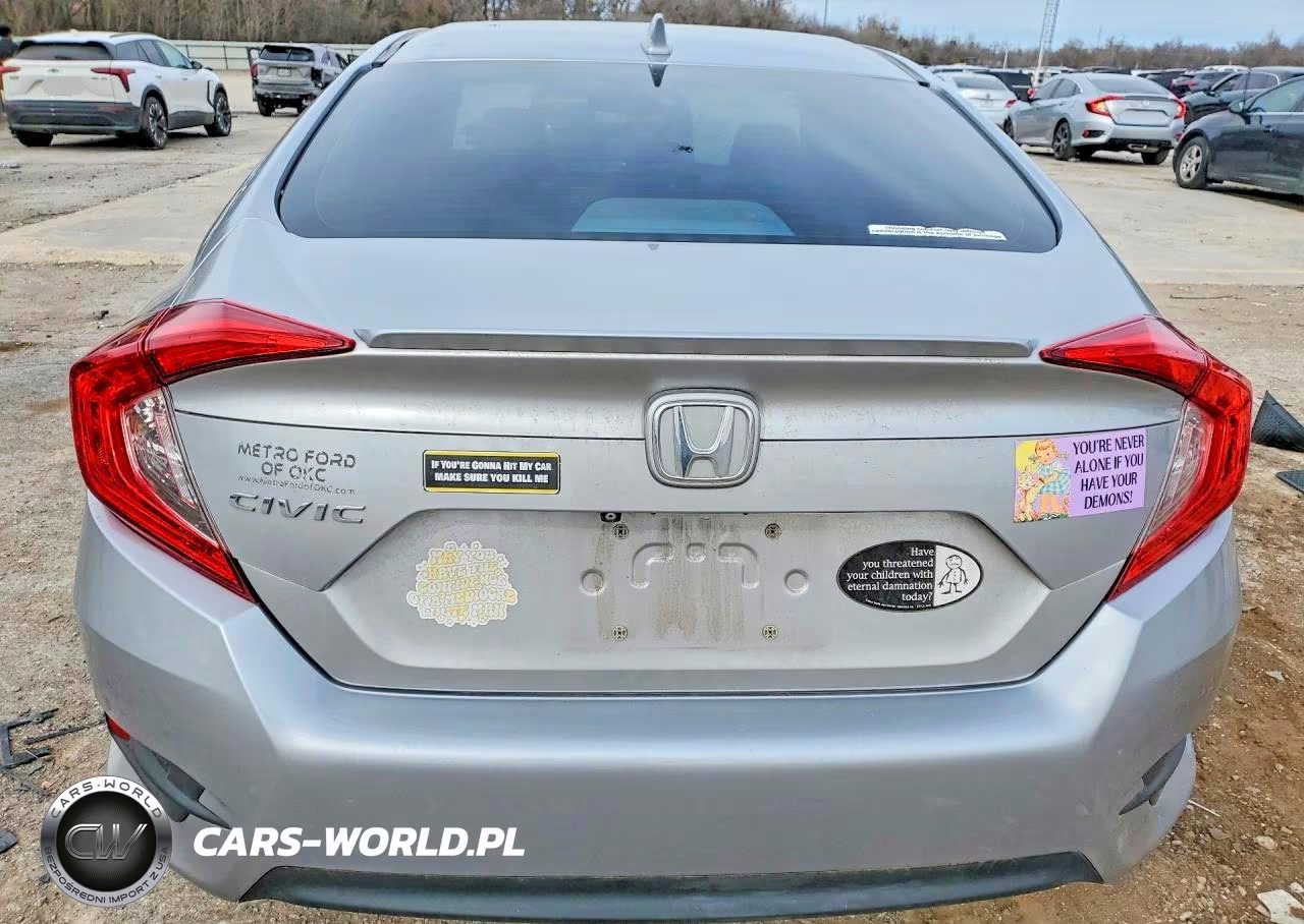 2017 Honda Civic Exl VIN:19XFC1F72HE021690 - 6