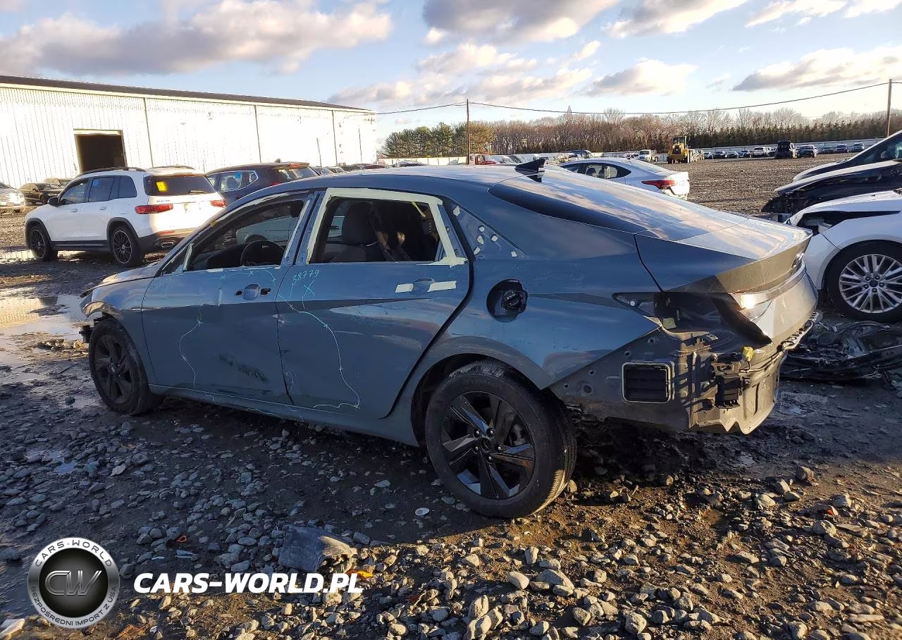2023 Hyundai Elantra Sel VIN:KMHLM4AG3PU377103 - 2