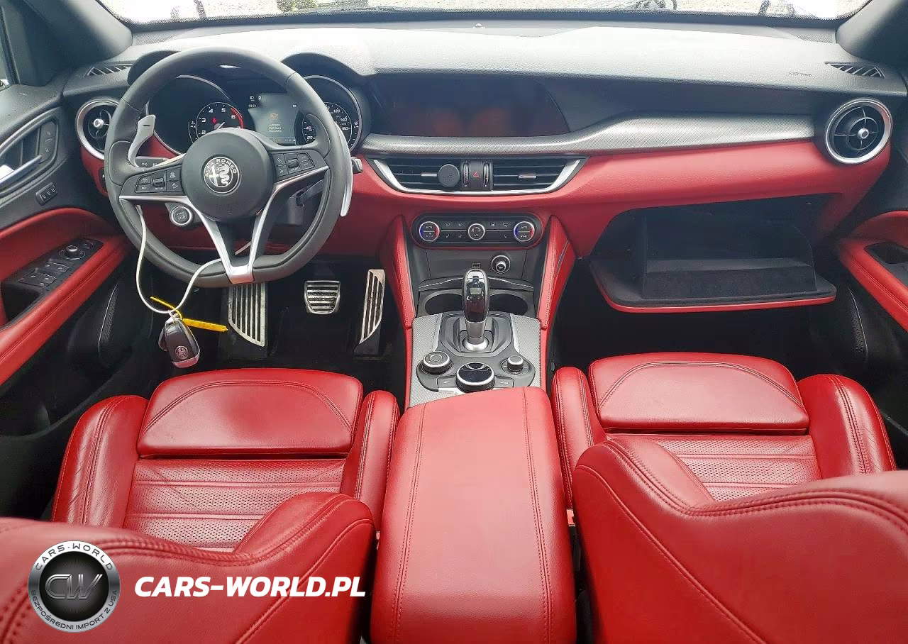2019 Alfa Romeo Stelvio Ti VIN:ZASPAKBN5K7C34507 - 8