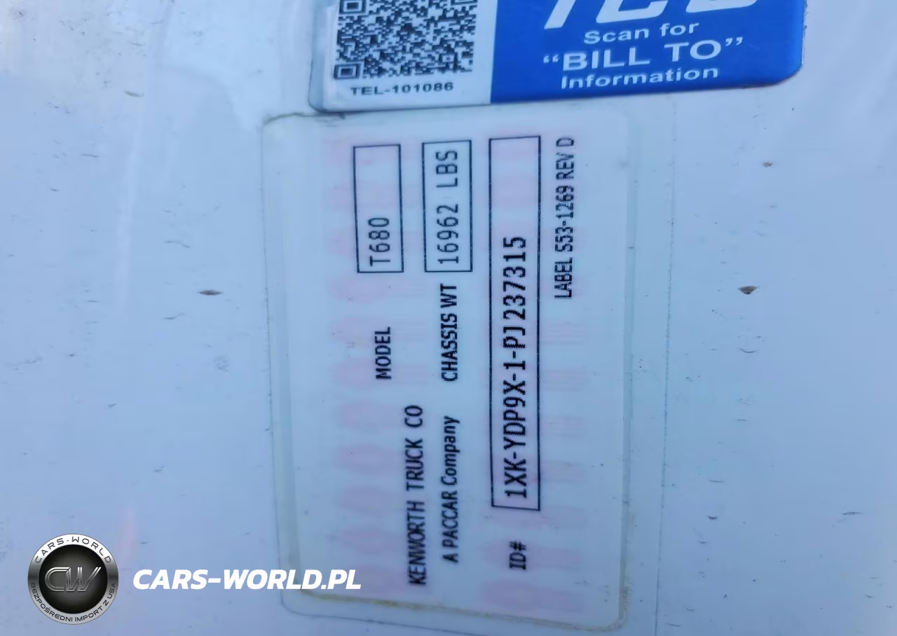 2023 Kenworth Construction T680 VIN:1XKYDP9X1PJ237315 - 10