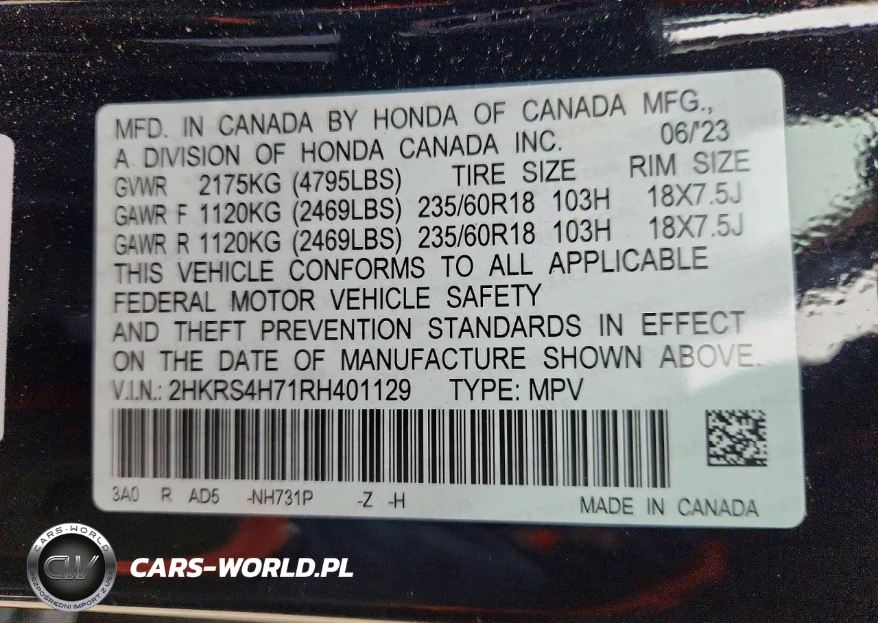 2024 Honda Cr-V Exl VIN:2HKRS4H71RH401129 - 14