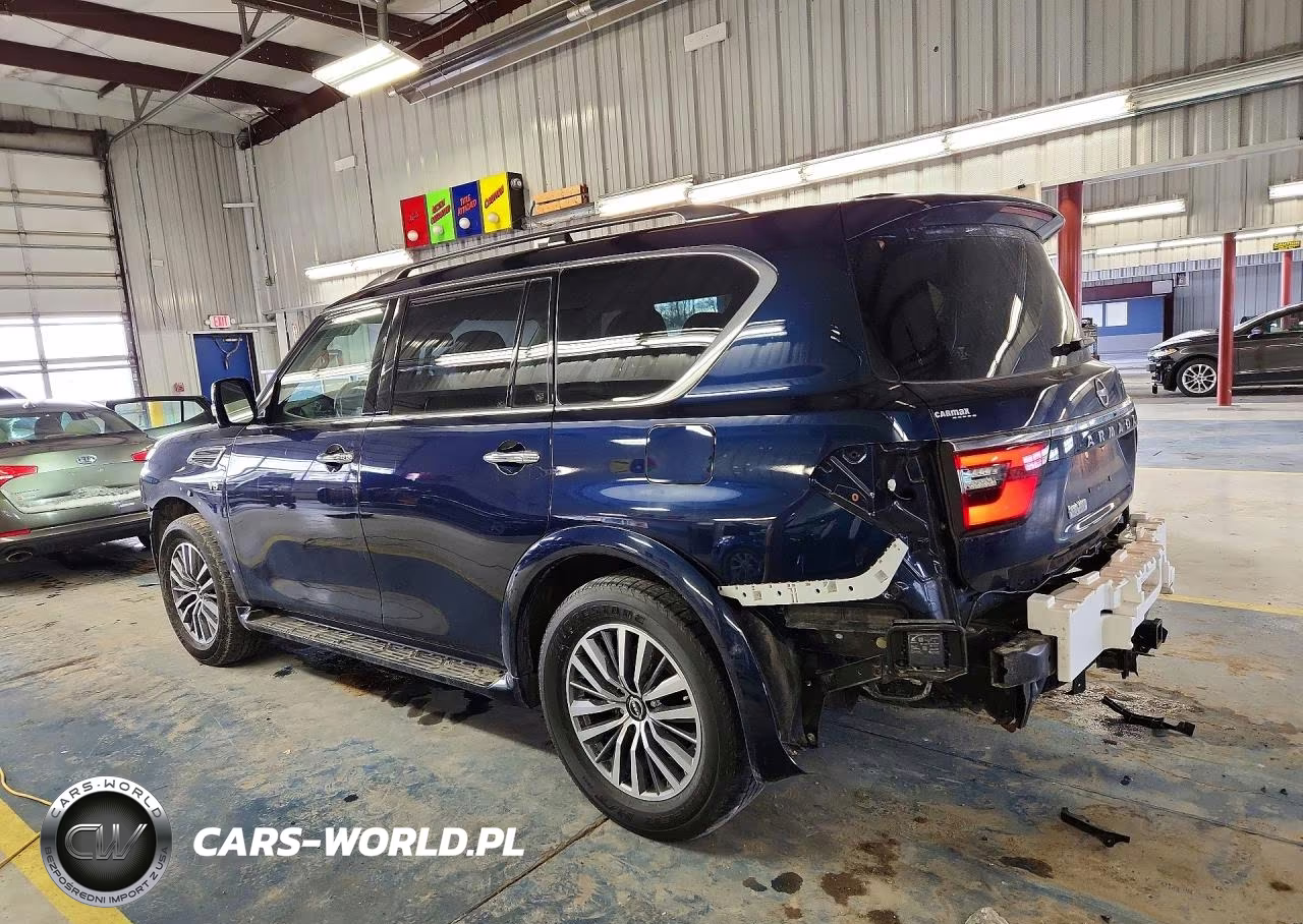 2022 Nissan Armada Sl VIN:JN8AY2BC2N9162087 - 2