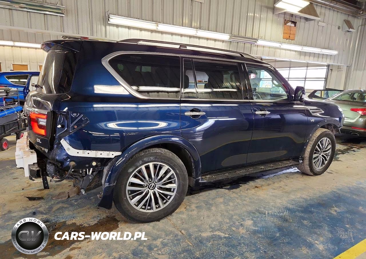 2022 Nissan Armada Sl VIN:JN8AY2BC2N9162087 - 3