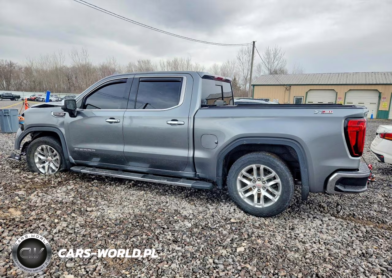 2021 GMC Sierra K1500 Slt VIN:3GTU9DED7MG427882 - 2
