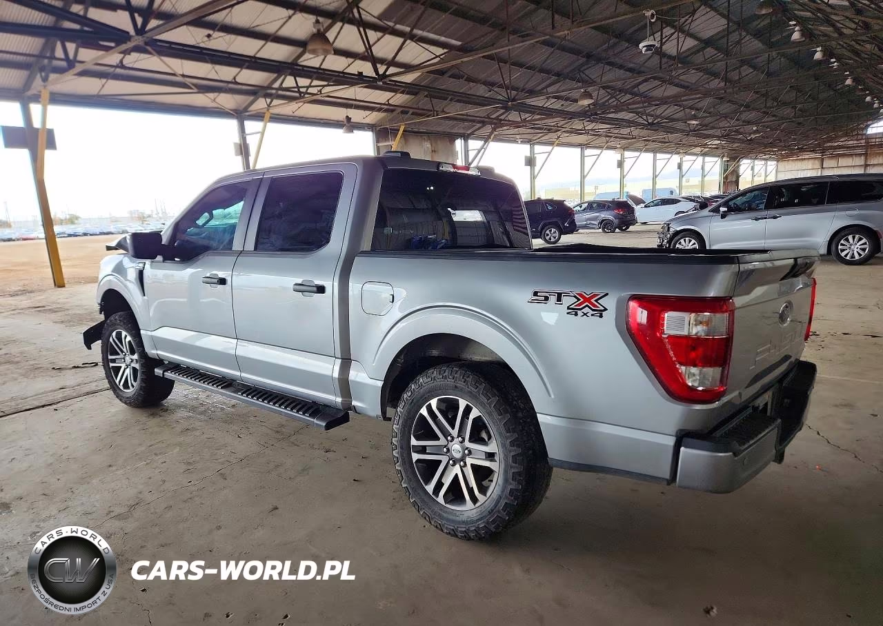 2022 Ford F150 Supercrew VIN:1FTFW1E57NKF04561 - 2