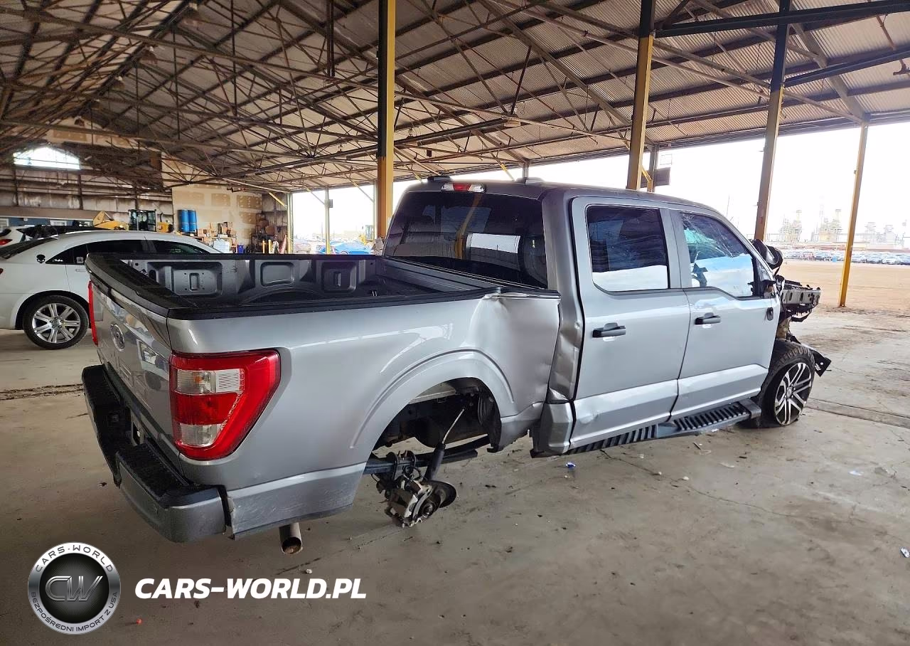 2022 Ford F150 Supercrew VIN:1FTFW1E57NKF04561 - 3