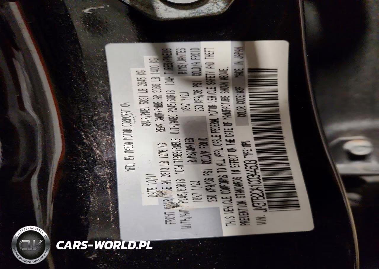 2012 Mazda Cx-9 VIN:JM3TB2CA1C0344603 - 13