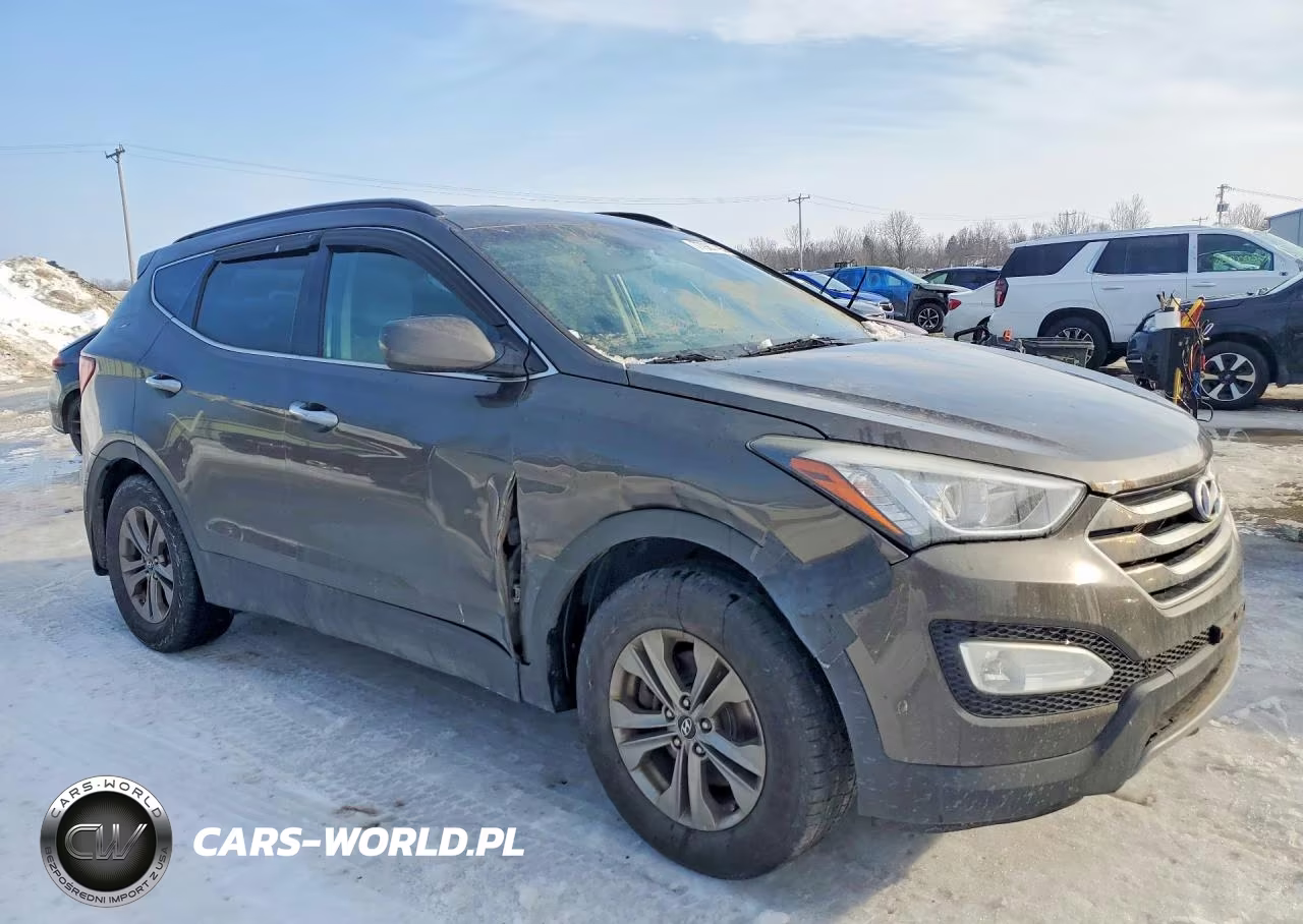 2013 Hyundai Santa Fe Sport VIN:5XYZU3LB7DG123028 - 4