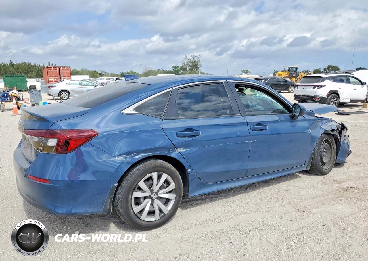 2025 Honda Civic Lx VIN:2HGFE2F26SH582542 - 3