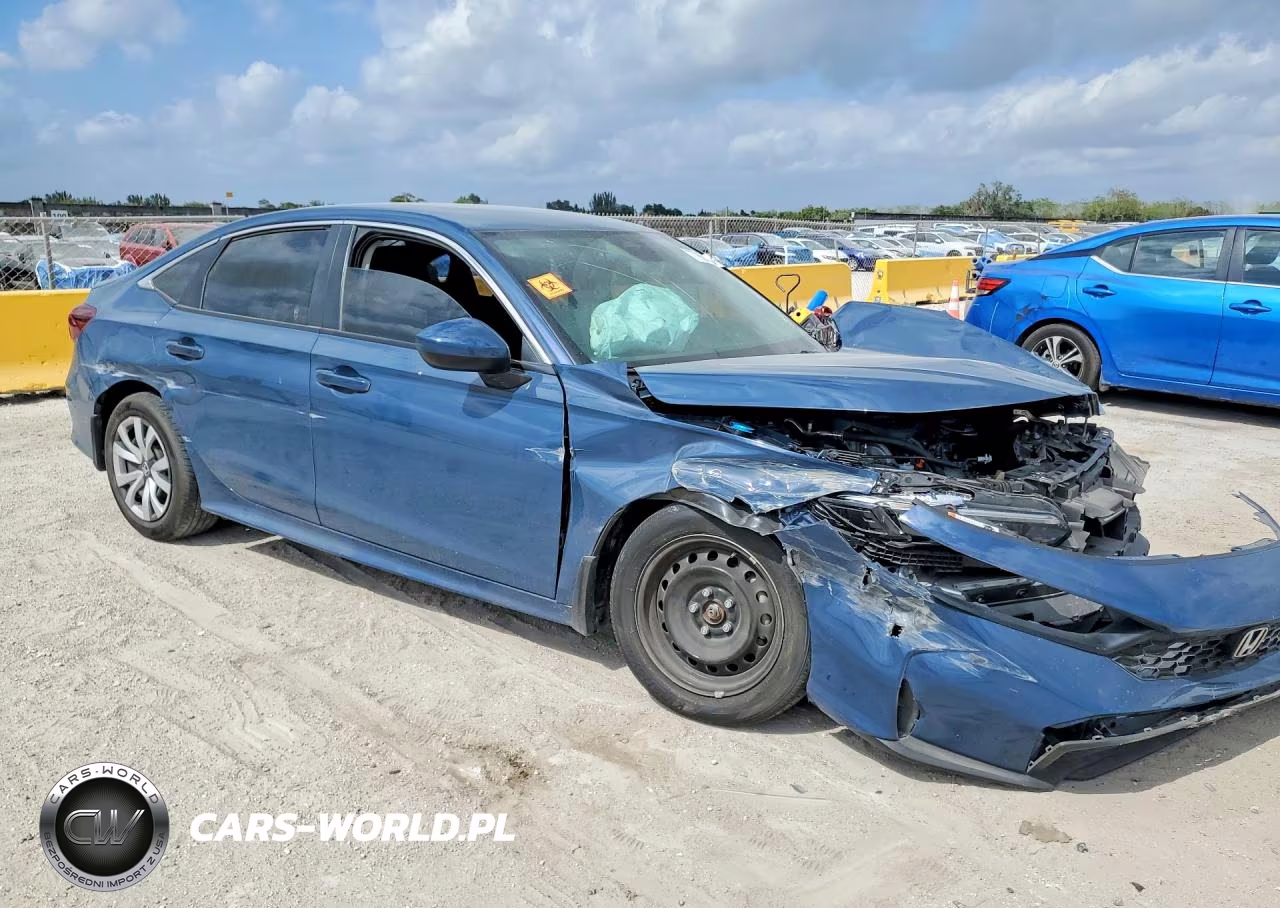 2025 Honda Civic Lx VIN:2HGFE2F26SH582542 - 4