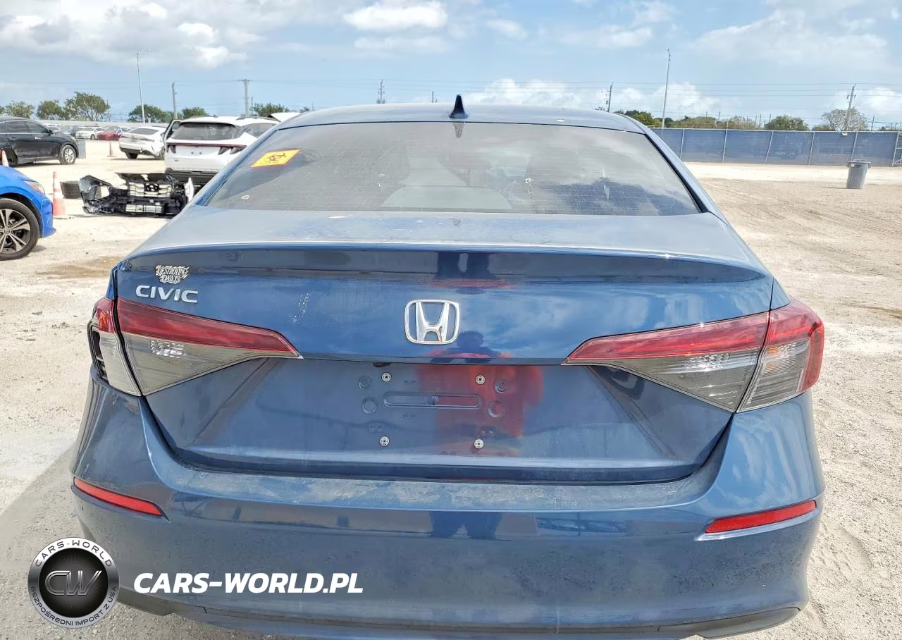 2025 Honda Civic Lx VIN:2HGFE2F26SH582542 - 6