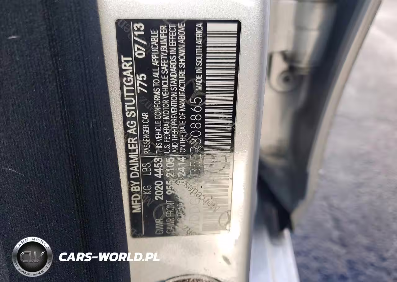 2014 Mercedes-Benz C 250 VIN:WDDGF4HB5ER308865 - 12