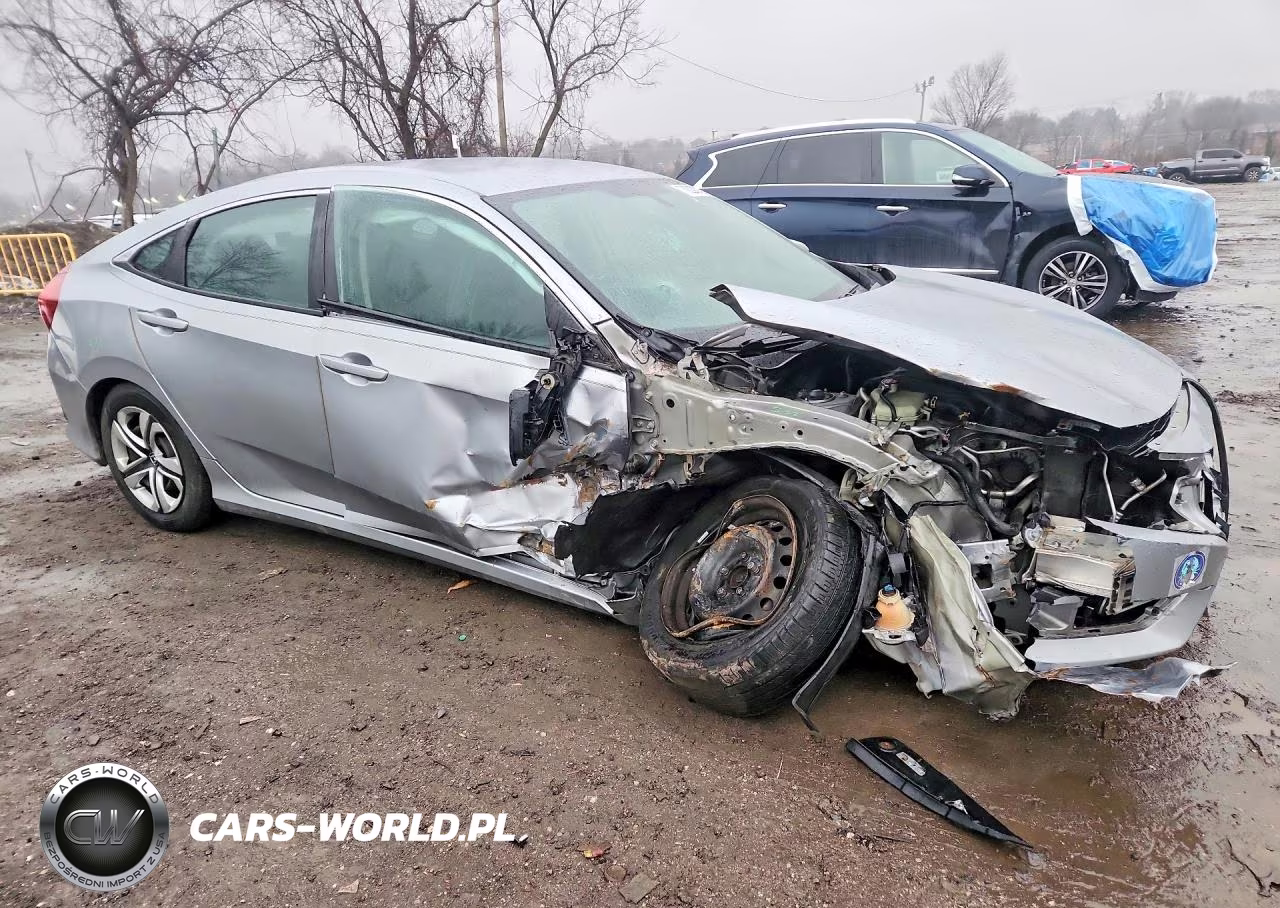 2017 Honda Civic Lx VIN:19XFC2F55HE212525 - 4
