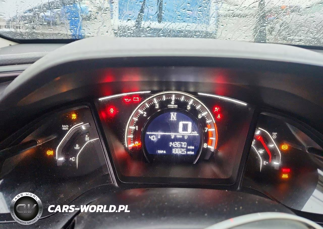 2017 Honda Civic Lx VIN:19XFC2F55HE212525 - 9