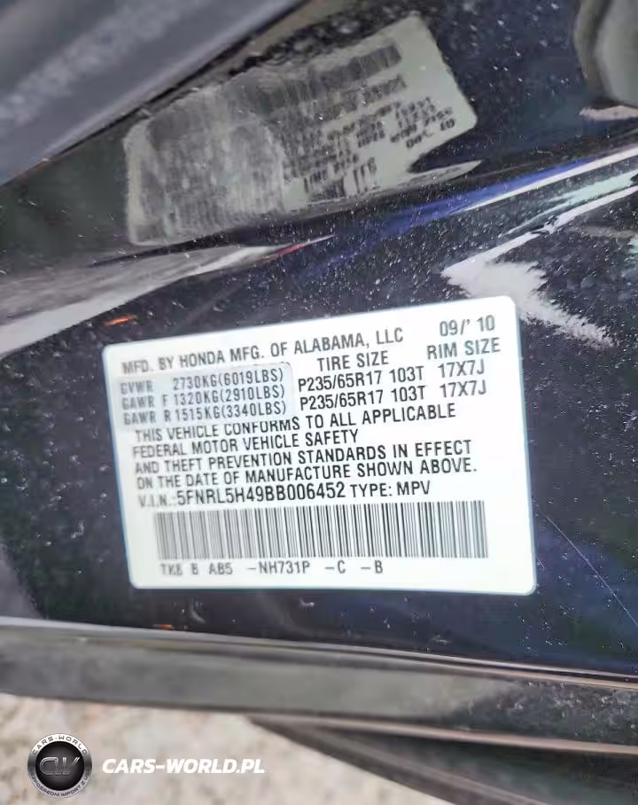 2011 Honda Odyssey Ex VIN:5FNRL5H49BB006452 - 13