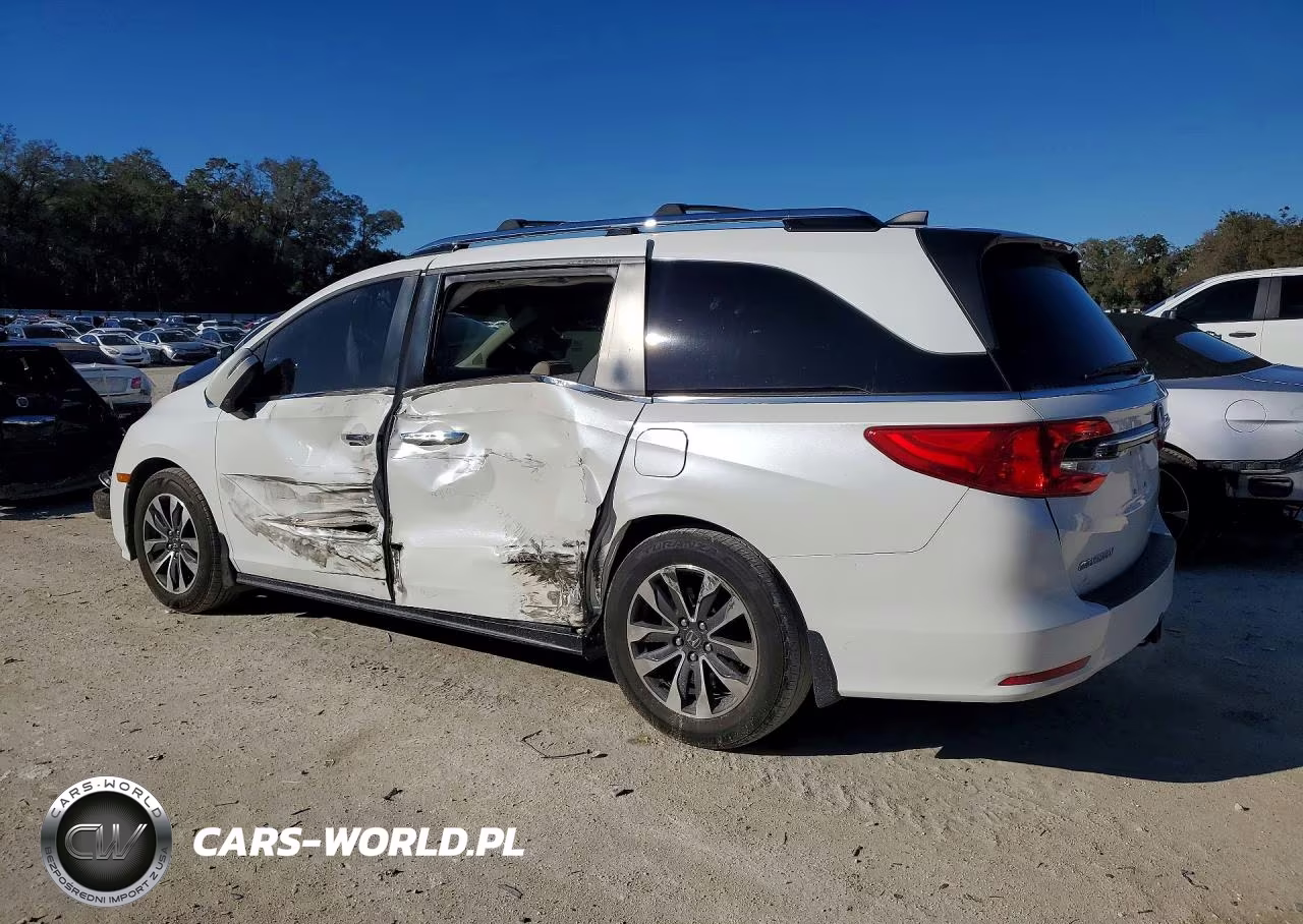 2021 Honda Odyssey Exl VIN:5FNRL6H78MB018871 - 2