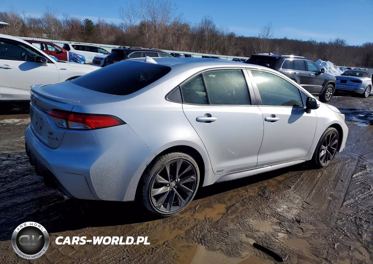2023 Toyota Corolla Hybrid Se VIN:JTDBDMHE2P3001616 - 3