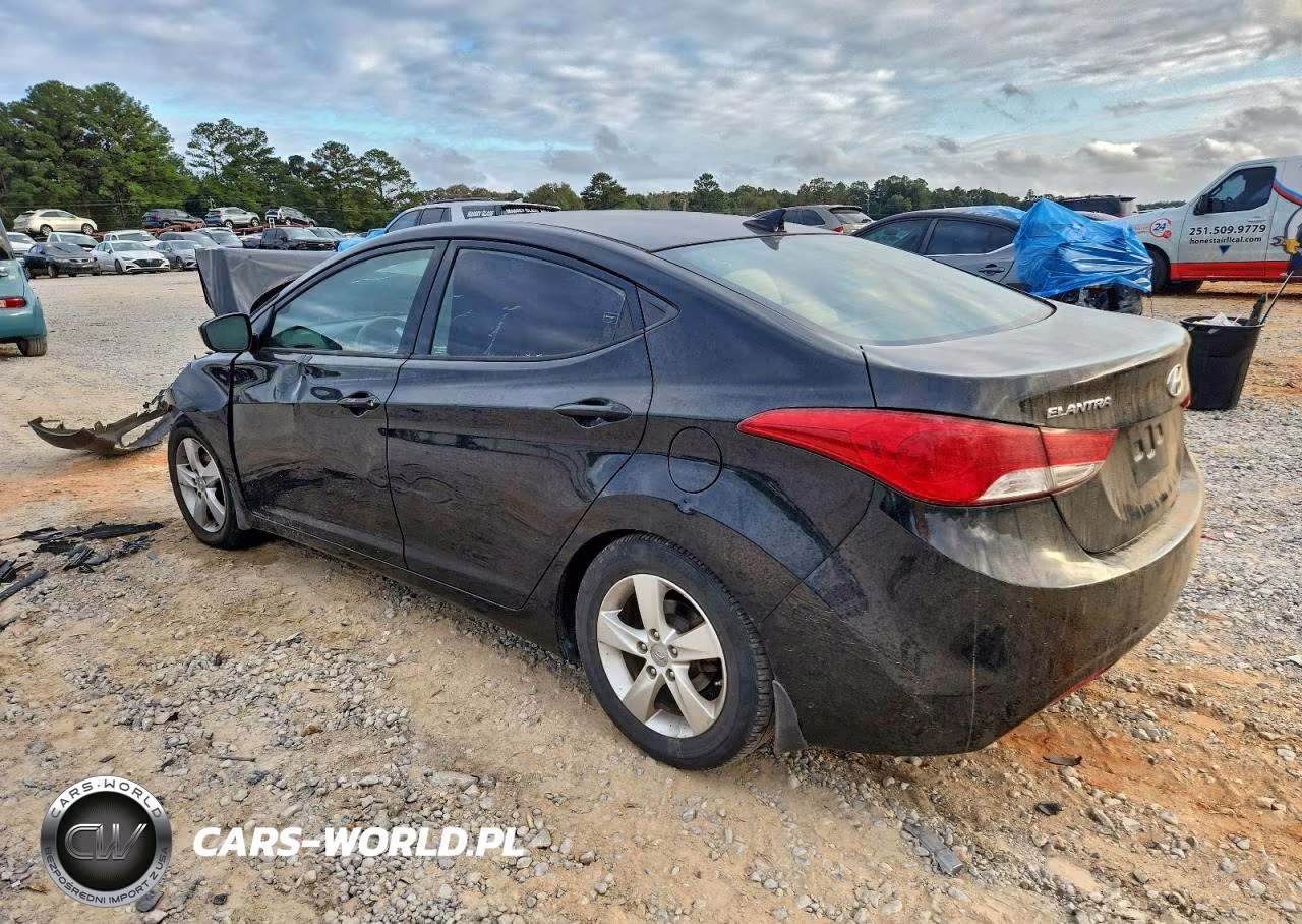 2013 Hyundai Elantra Gls VIN:5NPDH4AE1DH331853 - 2