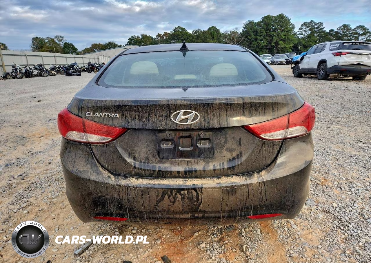 2013 Hyundai Elantra Gls VIN:5NPDH4AE1DH331853 - 6